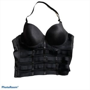 Cleo by panache black corset lingerie top